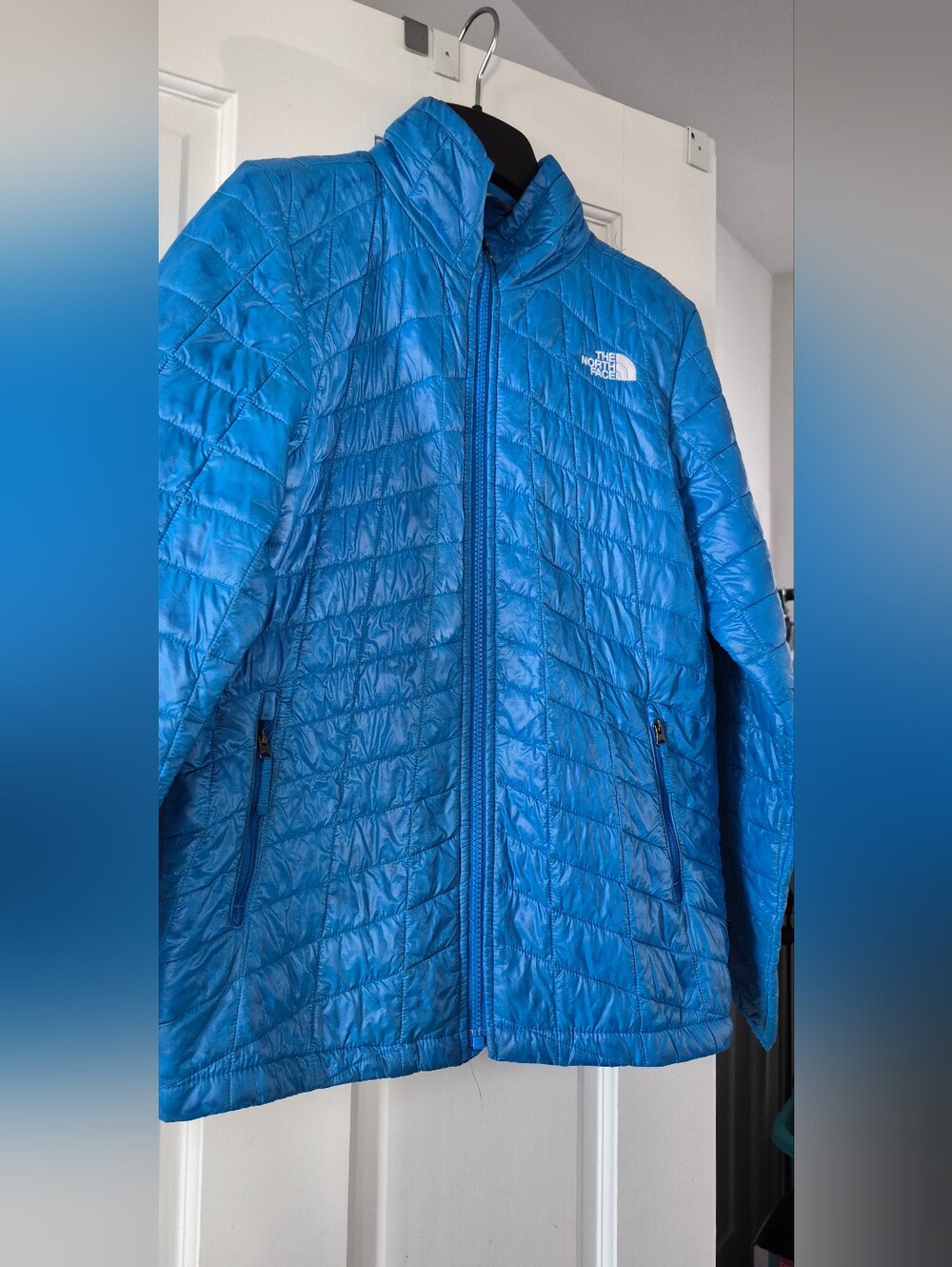The North Face Boy's Blue Lightweight Quilted Jacket